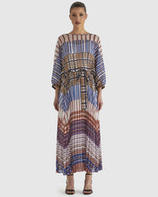 Load image into Gallery viewer, Rays Dress - Navy Check