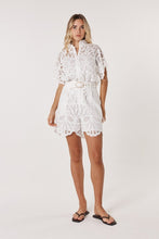 Load image into Gallery viewer, Elara Broderie Short - Ivory
