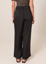 Load image into Gallery viewer, Dahlia Satin Pant - Bronze & Black