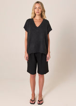 Load image into Gallery viewer, Rae V-Neck Vest - Brown Marle & Black Marle