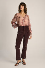 Load image into Gallery viewer, Knox Velvet Jeans - Chocolate