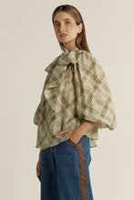 Load image into Gallery viewer, Eve Pussybow Blouse - Moss