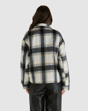 Load image into Gallery viewer, Zita Jacket - Charcoal Check