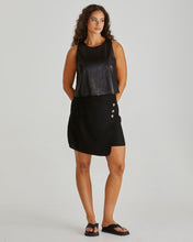Load image into Gallery viewer, Coast Mini Wrap Skirt