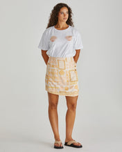 Load image into Gallery viewer, Coast Mini Wrap Skirt