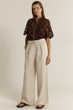 Load image into Gallery viewer, Amara Belted Pant - Flax