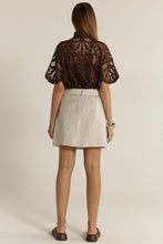 Load image into Gallery viewer, Amara Belted Skirt - Flax