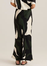Load image into Gallery viewer, Tarni Satin Slip Skirt - Iris Abstract Print