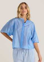 Load image into Gallery viewer, Wilder Seam Blouse - Cornflower