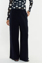 Load image into Gallery viewer, Eva Side Seam Pant - Navy/Cream