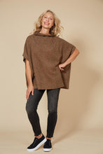 Load image into Gallery viewer, Pepa Poncho - OSFM - Walnut