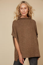 Load image into Gallery viewer, Pepa Poncho - OSFM - Walnut