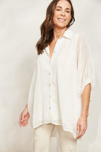 Load image into Gallery viewer, Sereno Relaxed Shirt - Pearl - OSFM