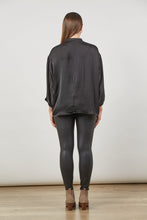 Load image into Gallery viewer, Romance Ruffle Blouse - Onyx