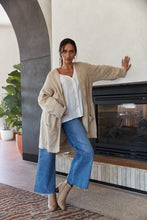 Load image into Gallery viewer, Metro Cardigan - OSFM - Buff