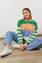 Load image into Gallery viewer, Serene Stripe Jumper - OSFM - Meadow Stripe