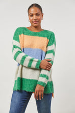Load image into Gallery viewer, Serene Stripe Jumper - OSFM - Meadow Stripe