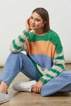 Load image into Gallery viewer, Serene Stripe Jumper - OSFM - Meadow Stripe