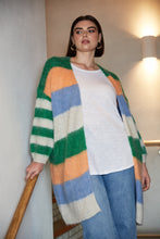 Load image into Gallery viewer, Serene Stripe Cardigan - Meadow Stripe - OSFM
