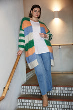 Load image into Gallery viewer, Serene Stripe Cardigan - Meadow Stripe - OSFM