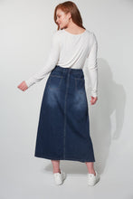 Load image into Gallery viewer, Dalton Denim Skirt - Indigo