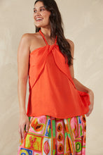 Load image into Gallery viewer, Portofino Halter Top - Aperol