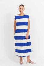 Load image into Gallery viewer, Jardin Stripe Tshirt Dress