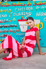 Load image into Gallery viewer, Jardin Stripe Tshirt Dress