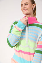 Load image into Gallery viewer, Alaska Stripe Jumper - Neon