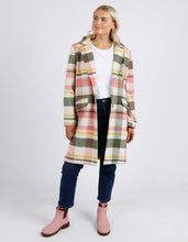 Load image into Gallery viewer, Blanche Check Coat