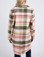 Load image into Gallery viewer, Blanche Check Coat
