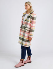 Load image into Gallery viewer, Blanche Check Coat