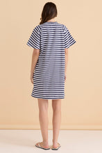 Load image into Gallery viewer, Darcy Dress - Navy Stripe