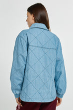 Load image into Gallery viewer, Quest Quilted Jacket - Blue Wash Denim