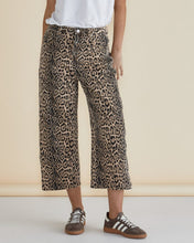 Load image into Gallery viewer, Bella Relaxed Crop Jeans - Leopard Print
