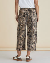 Load image into Gallery viewer, Bella Relaxed Crop Jeans - Leopard Print