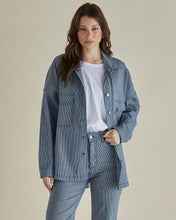 Load image into Gallery viewer, Cherry Denim Shirt - Pinstripe