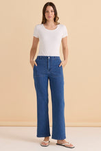 Load image into Gallery viewer, Relax Worker Jean - Vintage Blue