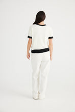Load image into Gallery viewer, Tinker Knit Top - Black & White