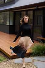 Load image into Gallery viewer, Alias Pleated Skirt - Calligraphy