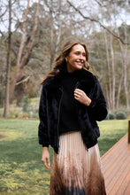 Load image into Gallery viewer, Alias Pleated Skirt - Calligraphy