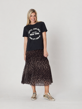 Load image into Gallery viewer, Lily Pleated Skirt - Leopard