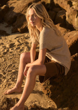 Load image into Gallery viewer, Rae V-Neck Vest - Brown Marle & Black Marle