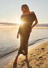 Load image into Gallery viewer, Everlyn Metallic Jersey Dress - Multicolour