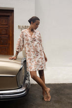 Load image into Gallery viewer, Bohemian Rose Shift Dress
