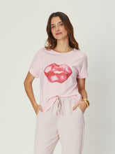 Load image into Gallery viewer, Jade Relaxed Tee - Lips Pink