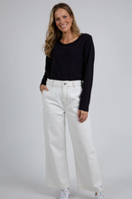 Load image into Gallery viewer, Izzy Wide Leg Jean - Vintage White