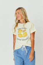 Load image into Gallery viewer, Jade Relaxed Tee - Lemon Squeezy