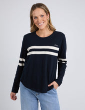 Load image into Gallery viewer, Adora Long Sleeve Tee - Navy