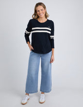 Load image into Gallery viewer, Adora Long Sleeve Tee - Navy